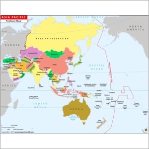 Asia Pacific Map