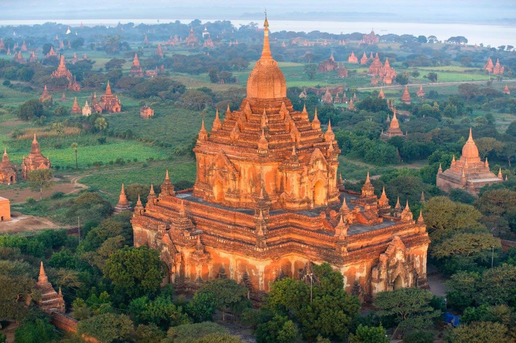 Bagan Temples and Pagodas, Myanmar - Facts, Map, Location