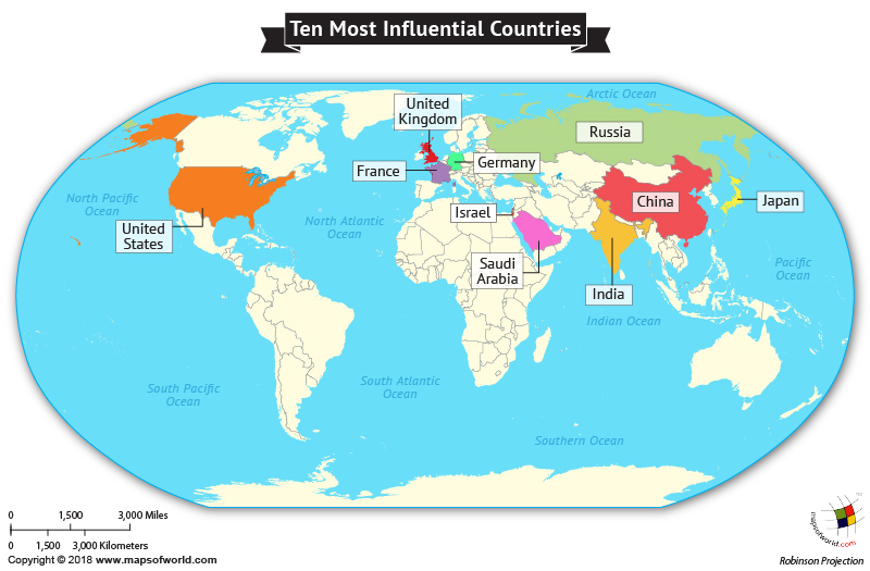 Top 5 Most Influential Countries In The World