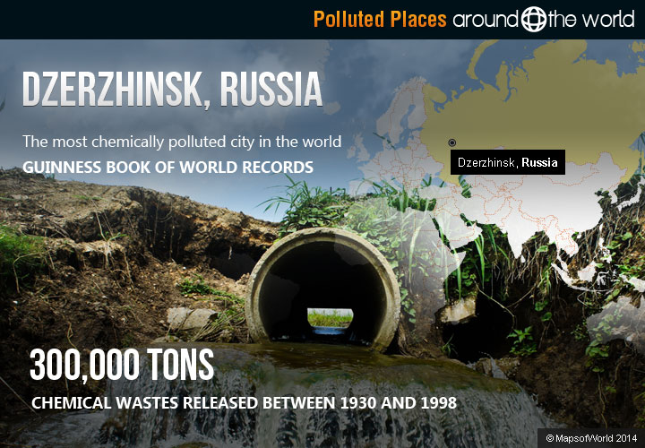 Dzerzhinsk – Most Polluted City