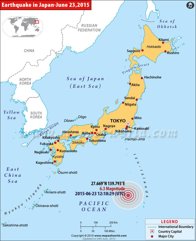 Japan Earthquakes 9