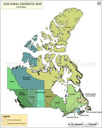 Canada Electoral Districts