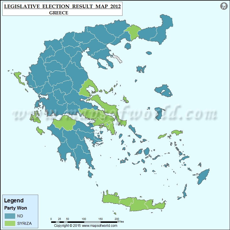 Greek Election Results 2012