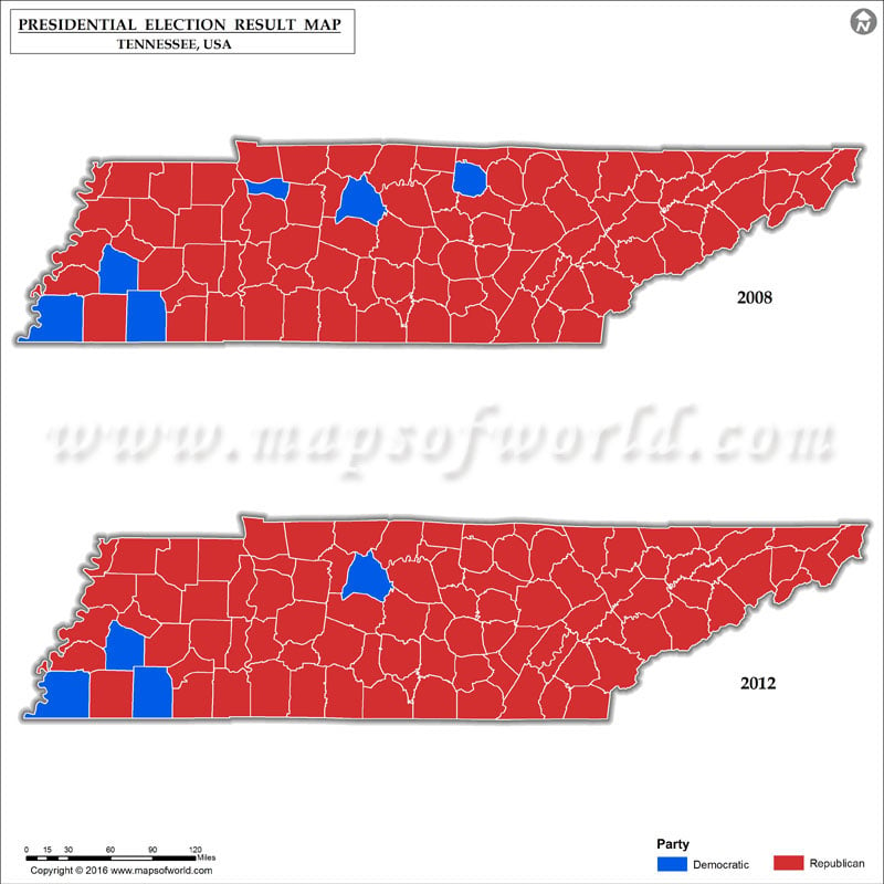 Tennessee 2016 Election Results