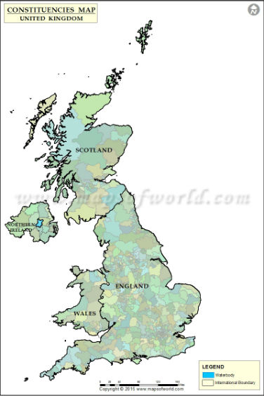 Parliamentary Constituencies in United Kingdom