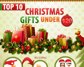 Infographic on Christmas Gifts Ideas