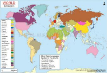 World Language Map