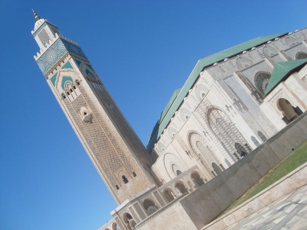 Hassan II Mosque at Casablanca, Morocco