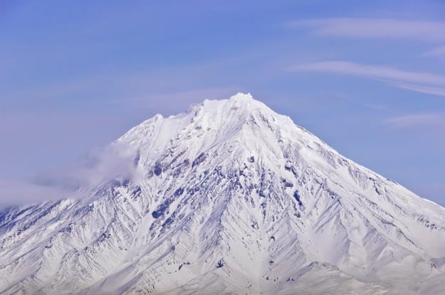 Koryaksky volcano at Kamchatka Peninsula