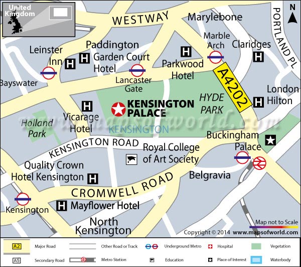 Kensington Palace, London - Map, Facts, Location