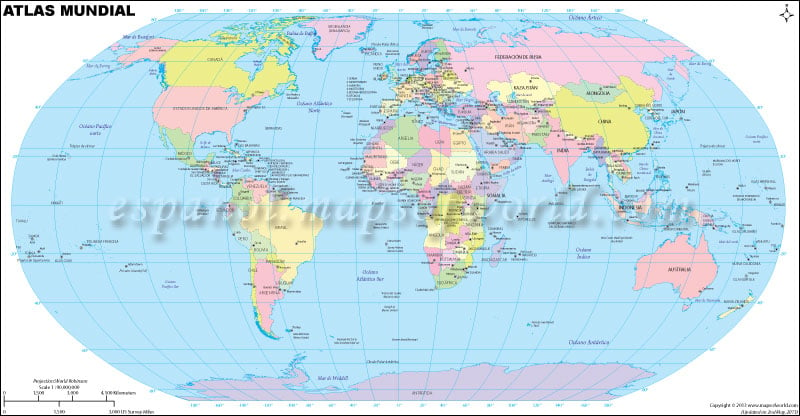 Atlas Mundial , Atlas del Mundo