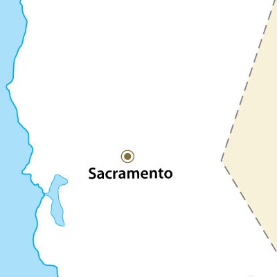 California Map Outline