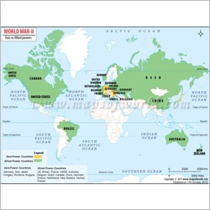 WW2 World Map