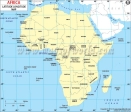 Africa Latitude and Longitude Map
