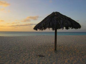 Eagle Beach is one of the top beaches in the Caribbean, with powdery white sands and clear blue waters.