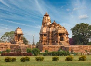 One of the most popular attractions in India and one of India’s Seven Wonders, the Khajuraho Temples are the largest group of medieval Hindu and Jain temples.