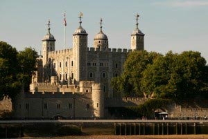 The Tower of London, a royal palace made up of a complex of several buildings, which was built as a place to protect and control the city of London, United Kingdom.