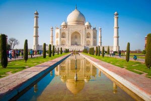 Taj Mahal in Agra, India