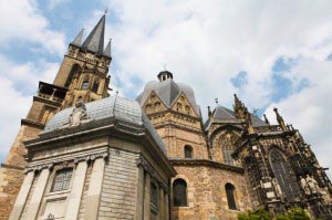 Aachen Cathedral, also called 'Imperial Cathedral' or Kaiserdom is a German Roman Catholic Church. It is the Oldest Cathedral In Northern Europe.
