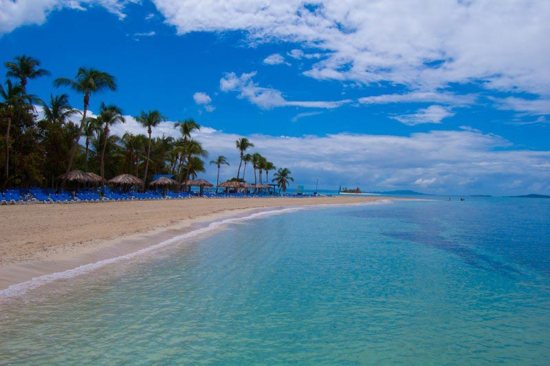 Palomino island, Puerto Rico 