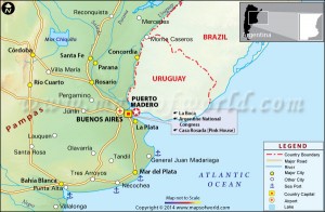 Puerto Madero Map