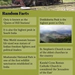 Ooty,Tamil Nadu Infographic