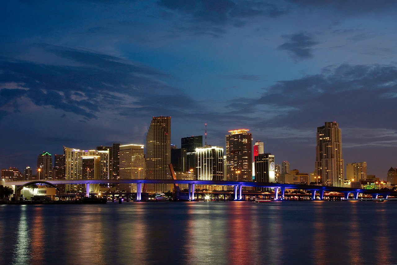 Miami City in Florida image