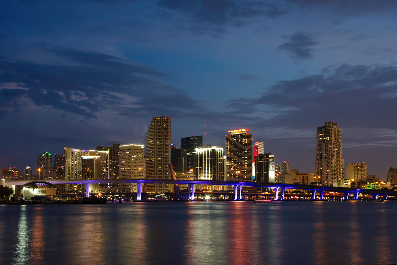 Miami City in Florida image