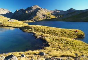 Lake Angelus, Nelson lakes national park, New Zealand