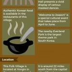 Korean Folk Village Infographic