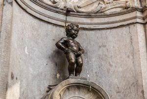 Manneken Pis in Brussels