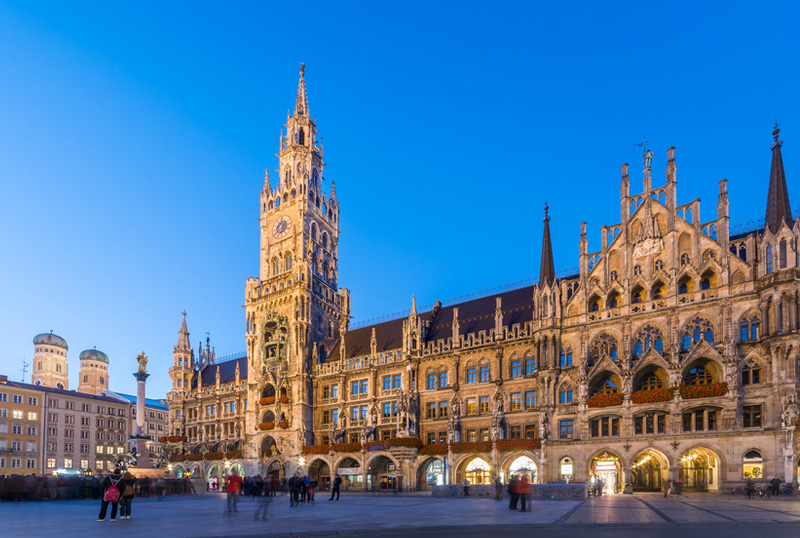 Tourist place in Munich