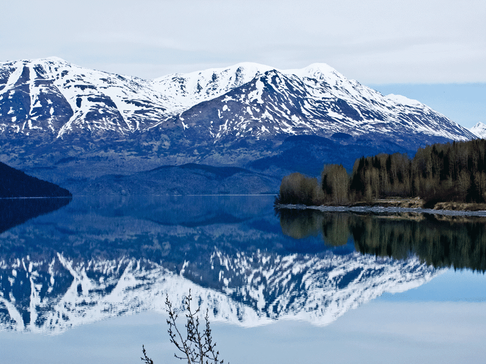 The Kenai Peninsula at Alaska, USA