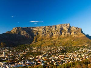 Table Mountain at Cape Town, South Africa