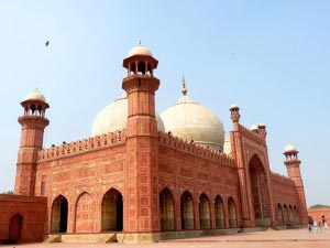 Badshahi Masjid in Lahore, Pakistan