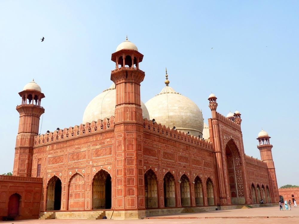Badshahi Masjid in Lahore, Pakistan