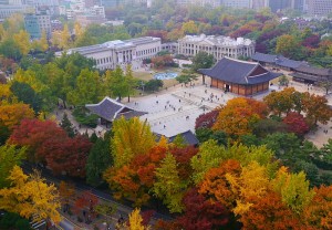 Deoksugung Palace in Seoul, South Korea