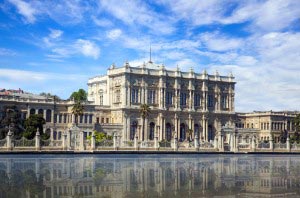 Dolmabahce Palace in Istanbul, Turkey