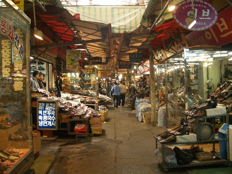 Dongdaemun Market in Seoul