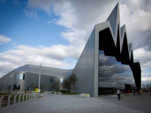 Riverside Museum at Glasgow, Scotland