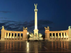 Heroes' Square in Budapest