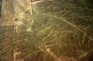 The Condor, one of many figures of the Nazca Lines in Peru.