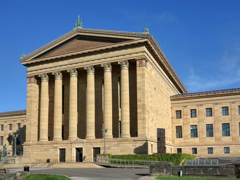 philadelphia museum of art view from