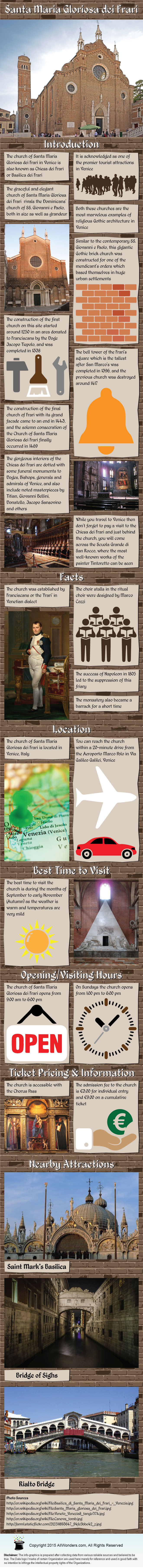Santa Maria Gloriosa dei Frari Infographic