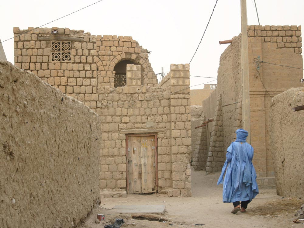 Streets of Timbuktu in Mali