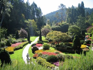 Sunken Garden at the Butchart Gardens