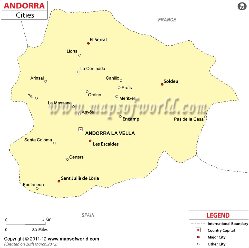 Andorra City Map