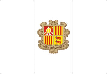 Blank Andorra Flag