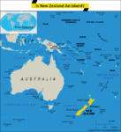 New Zealand is commonly spoken off as an Island