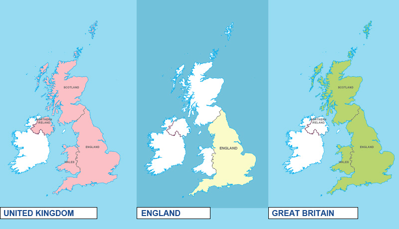 Key Diifferences Between The United Kingdom England And Great Britain 